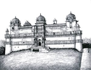 Jahangir Palace, Orchha, MP
