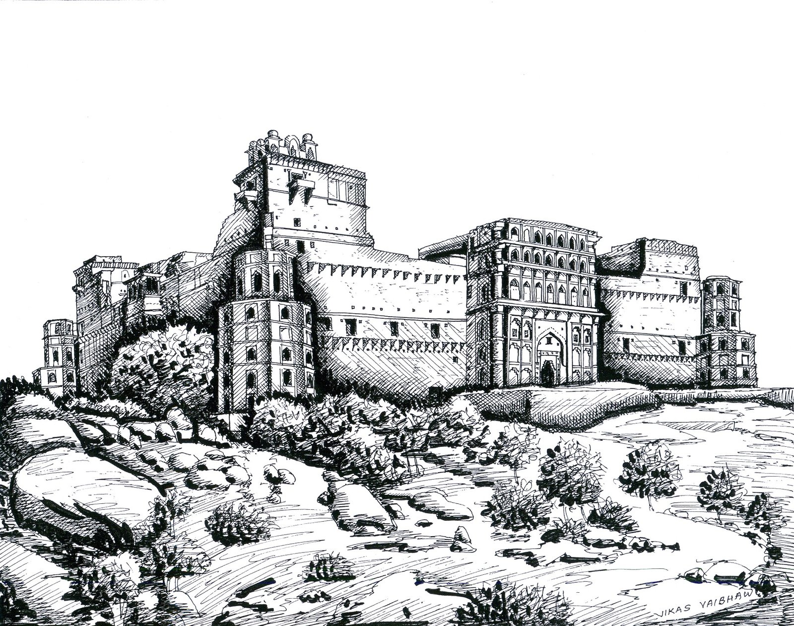 GARHKUNDAR (5 Sketch)